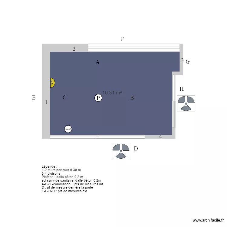 Drs FAIDHERBE cabinet 1. Plan de 