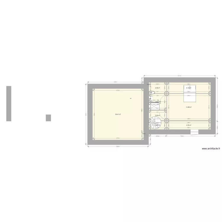 saint rhomble 12. Plan de 