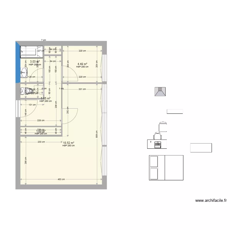 PLAN 39 av Gare Asse ACTUEL. Plan de 