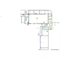 Ecole de La Calamine  B&acirc;timrnt C Niveau 00 incendie