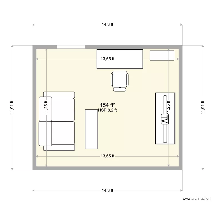 Office Basement3. Plan de 