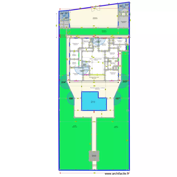 A LG 72. Plan de 