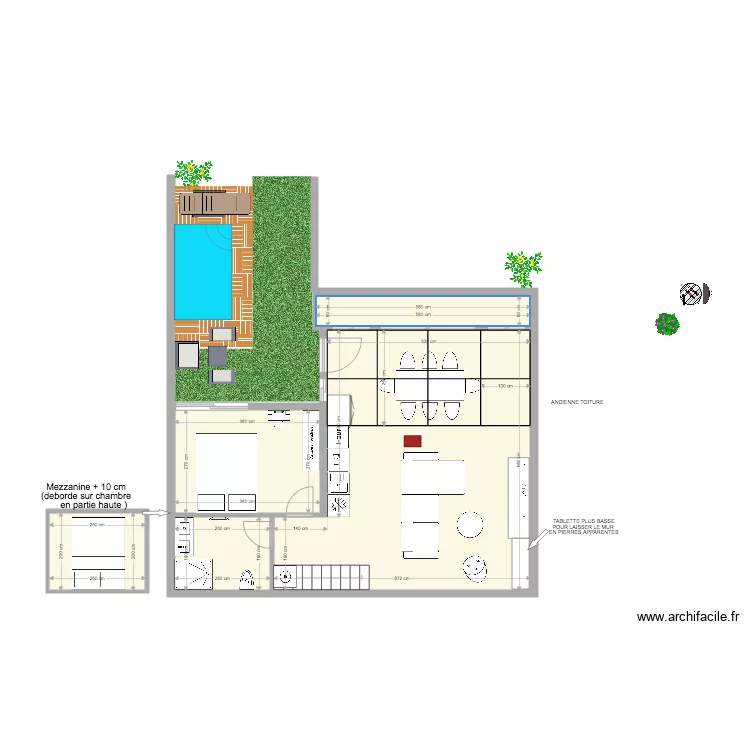 MINI MAISON VERANDA EN DEUX IPN. Plan de 
