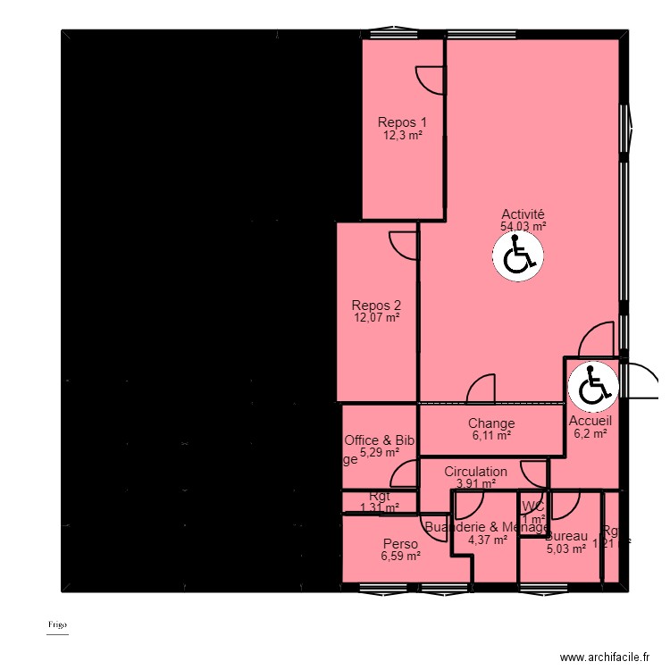 B91U2AC projet V2_Global 2. Plan de 0 pièce et 0 m2