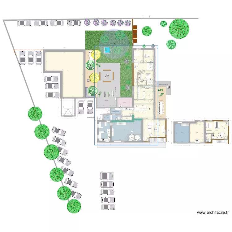maison flowers 17. Plan de 