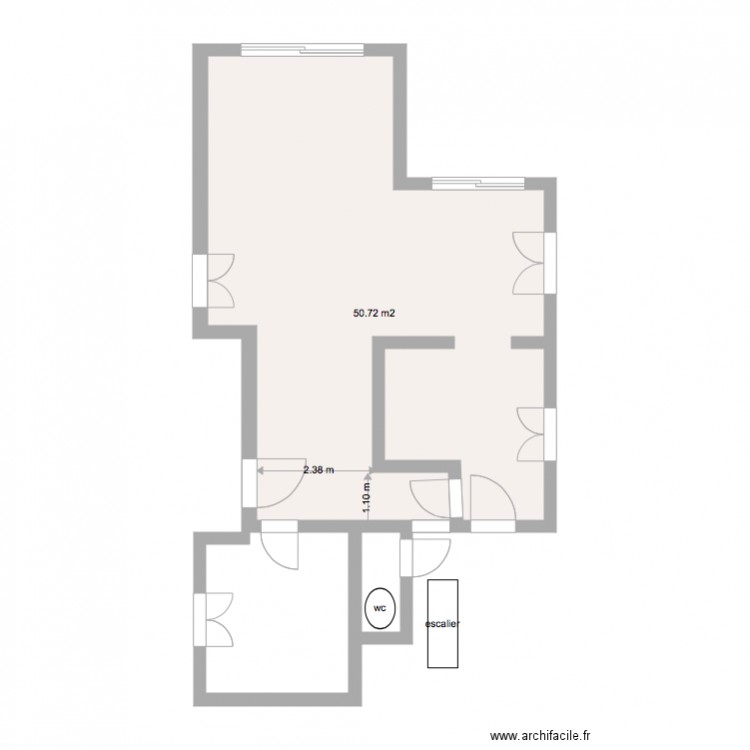 maison test. Plan de 0 pièce et 0 m2