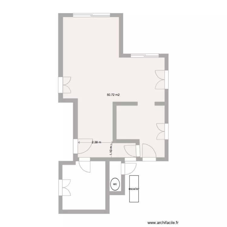 maison test. Plan de maison test. Plan de