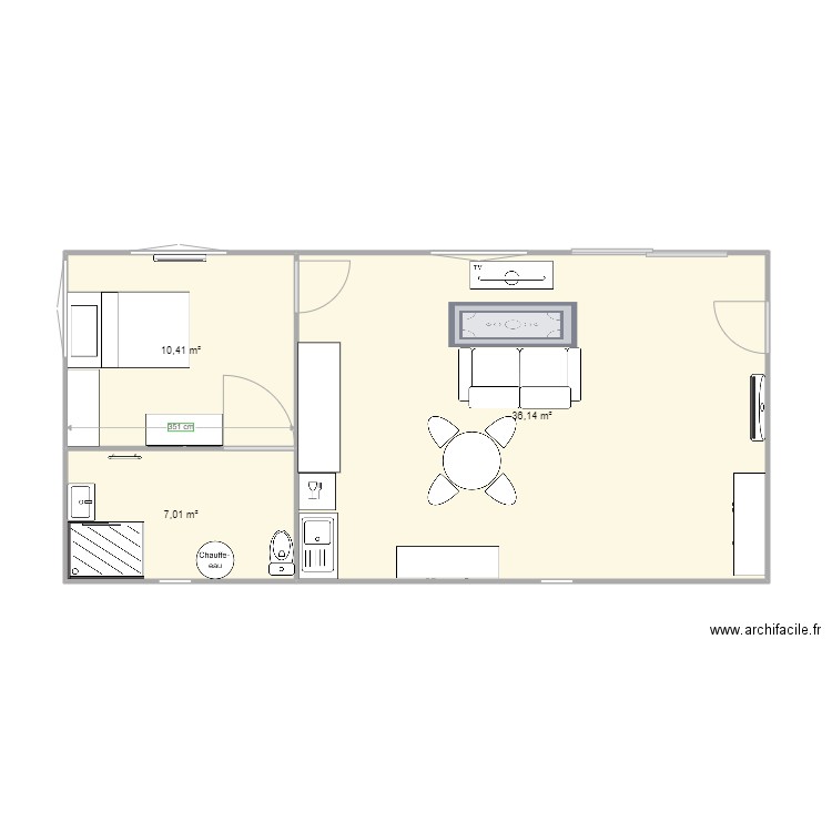 maison laverune. Plan de 0 pièce et 0 m2