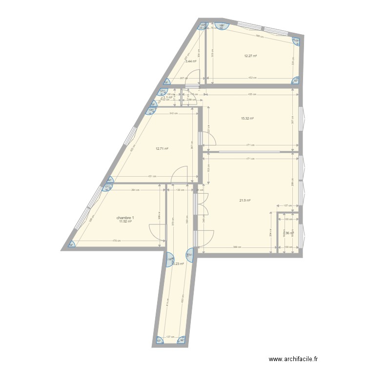 tolbiac 13eme modif 1. Plan de 0 pièce et 0 m2