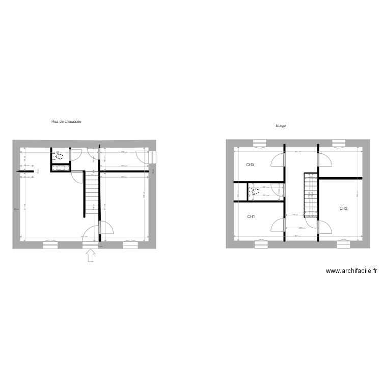 LEBRAT Auvers1. Plan de 0 pièce et 0 m2