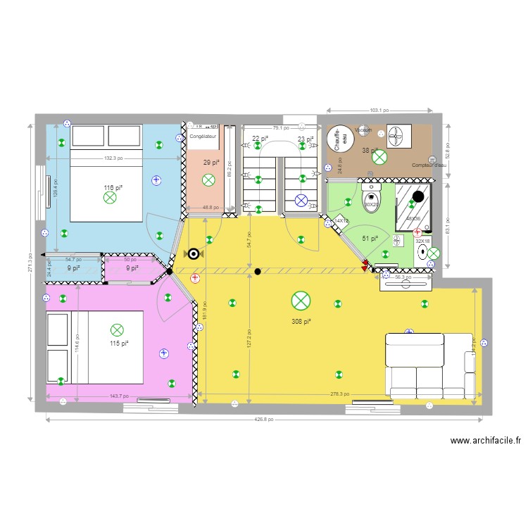 ssol chablis27. Plan de 0 pièce et 0 m2