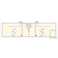 Schelfout Bureau avec RJ45