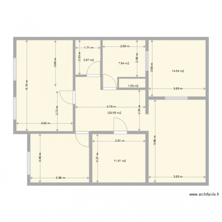 Appart ONA. Plan de 0 pièce et 0 m2