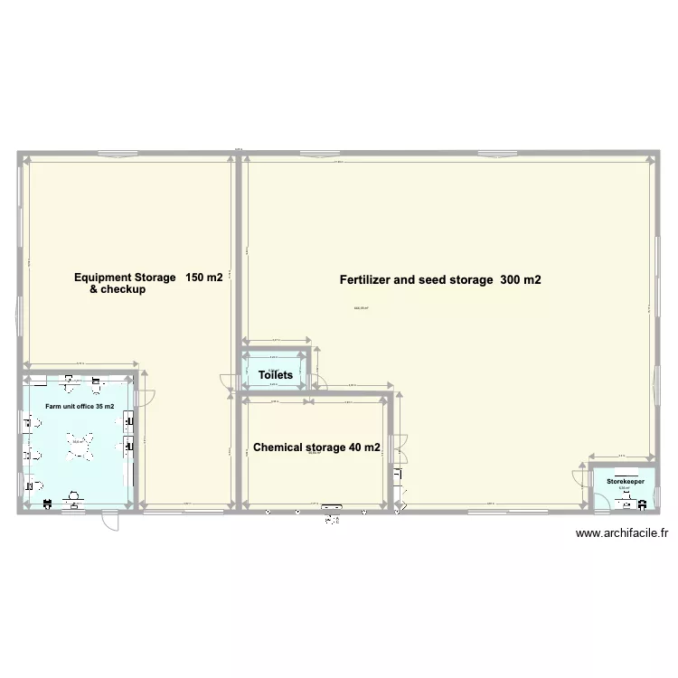 warehouse DIRPP 3. Plan de 