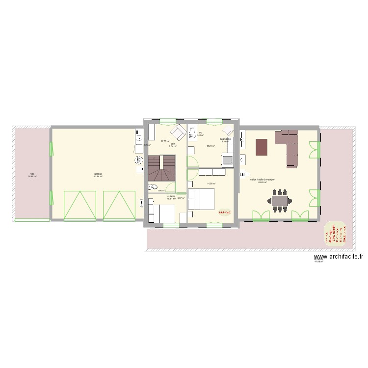 maison troyet camera. Plan de 0 pièce et 0 m2