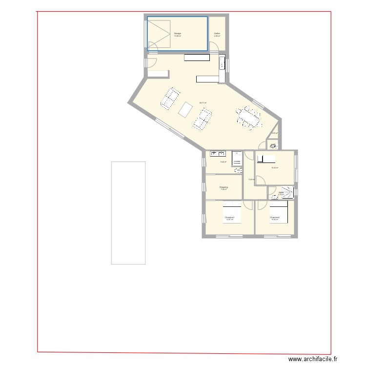Villa 2 Marie et Jo. Plan de 0 pièce et 0 m2