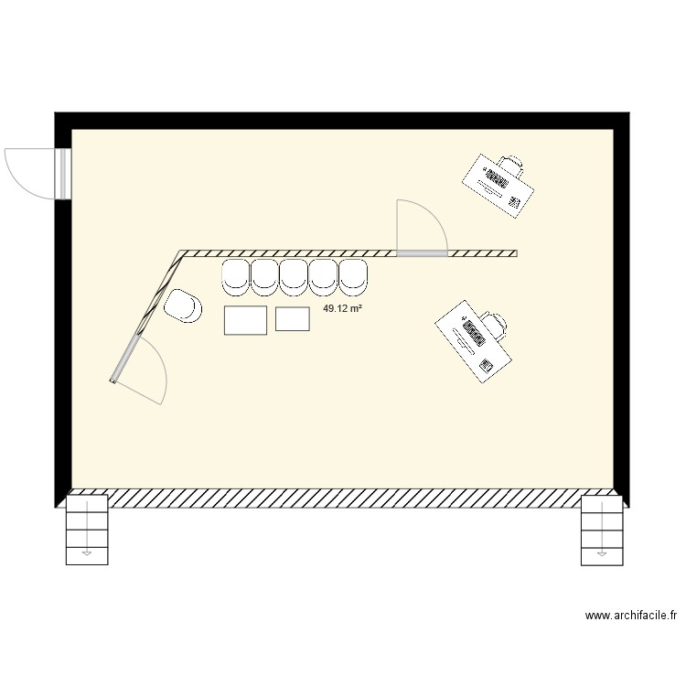 scene theatre. Plan de 0 pièce et 0 m2