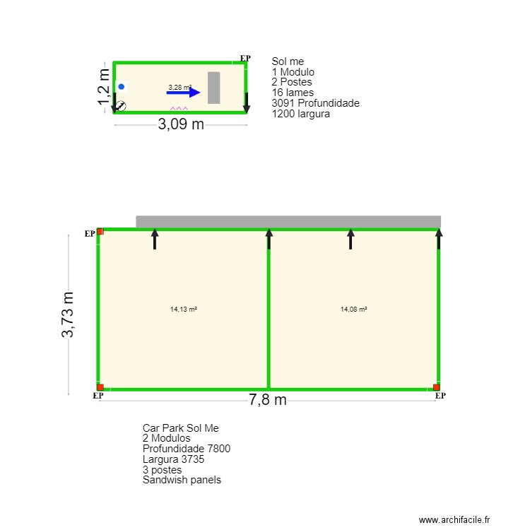 Marcos Platinum- Almacil. Plan de 0 pièce et 0 m2