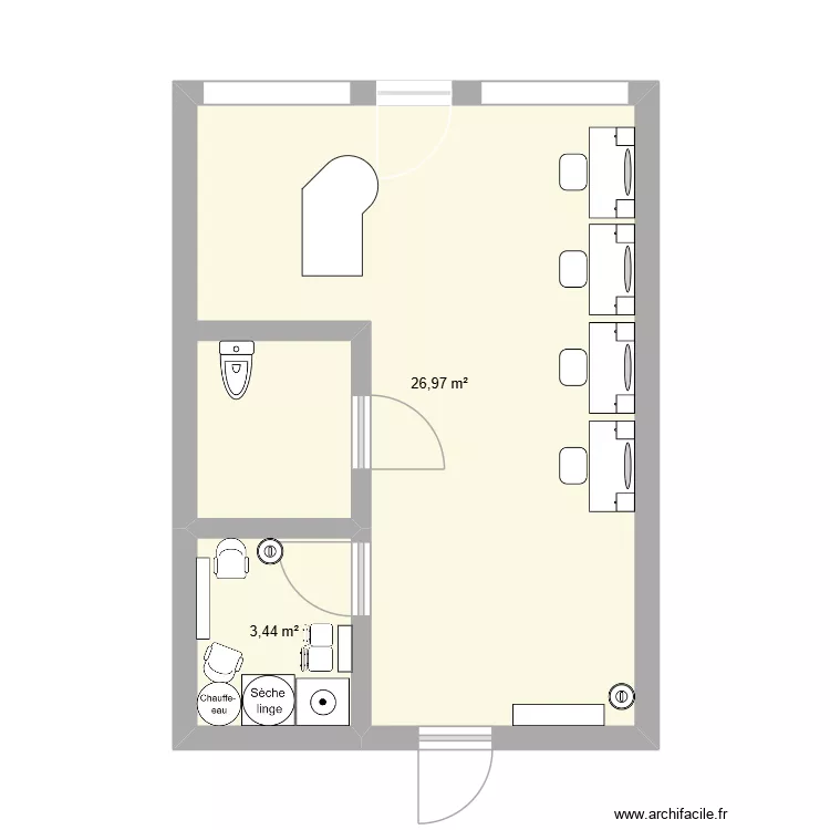 salon lise. Plan de 2 et 30 m² salon lise. Plan de 2 et 30 m²