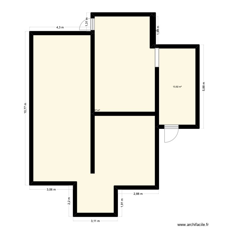 Mamie Maurice. Plan de 0 pièce et 0 m2 Mamie Maurice. Plan de 0 pièce et 0 m2