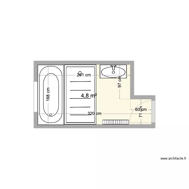 Casaert. Plan de 