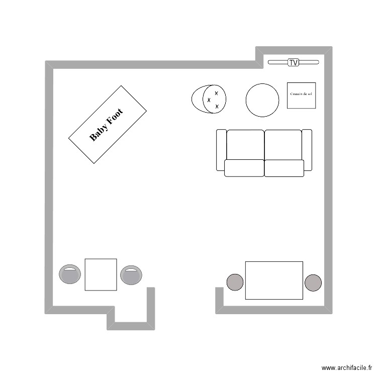 Cotin. Plan de 0 pièce et 0 m2