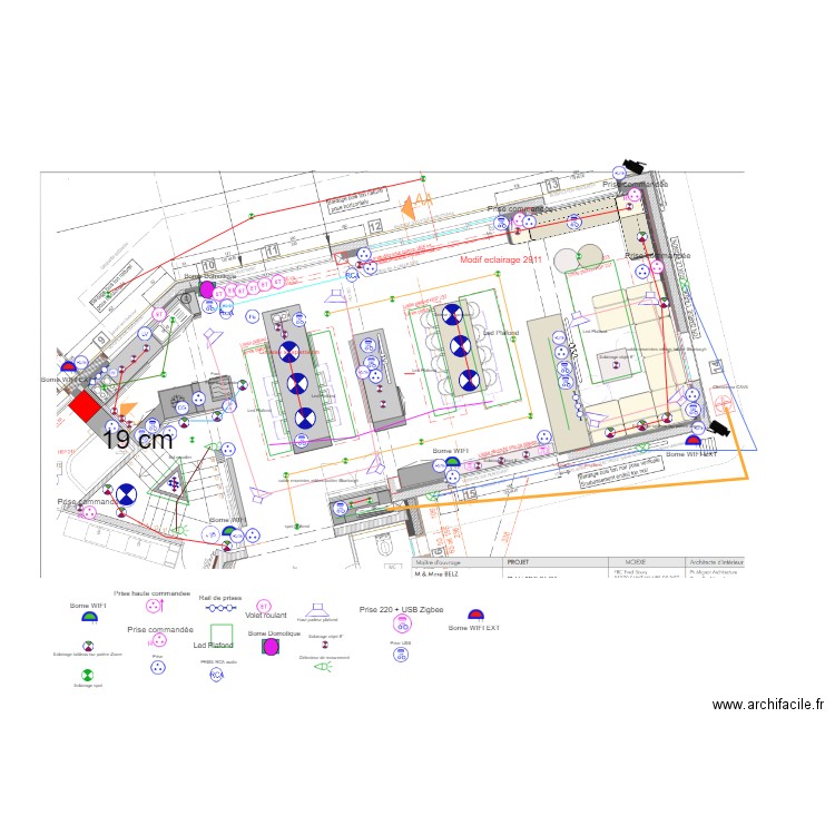 plan amenagement cuisine elec 1123 df v2. Plan de 0 pièce et 0 m2