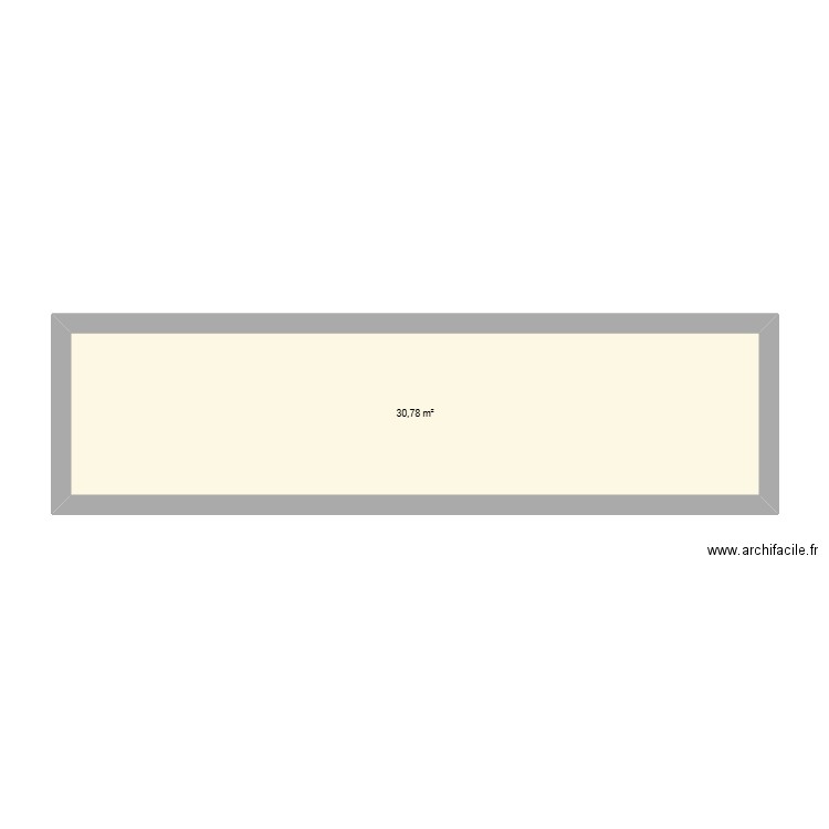 46BIS. Plan de 1 pièce et 31 m2