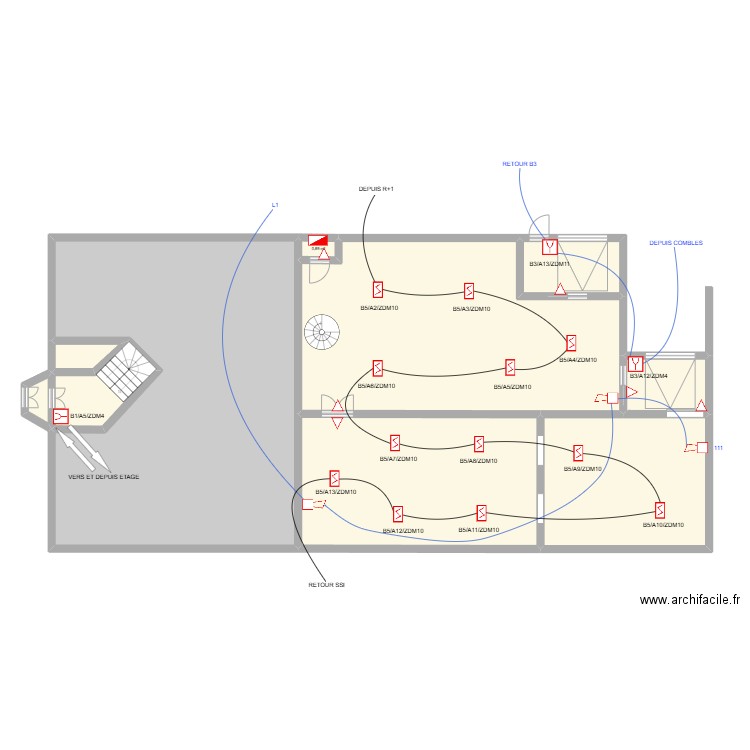 colca rdc inc. Plan de 10 pièces et 291 m2