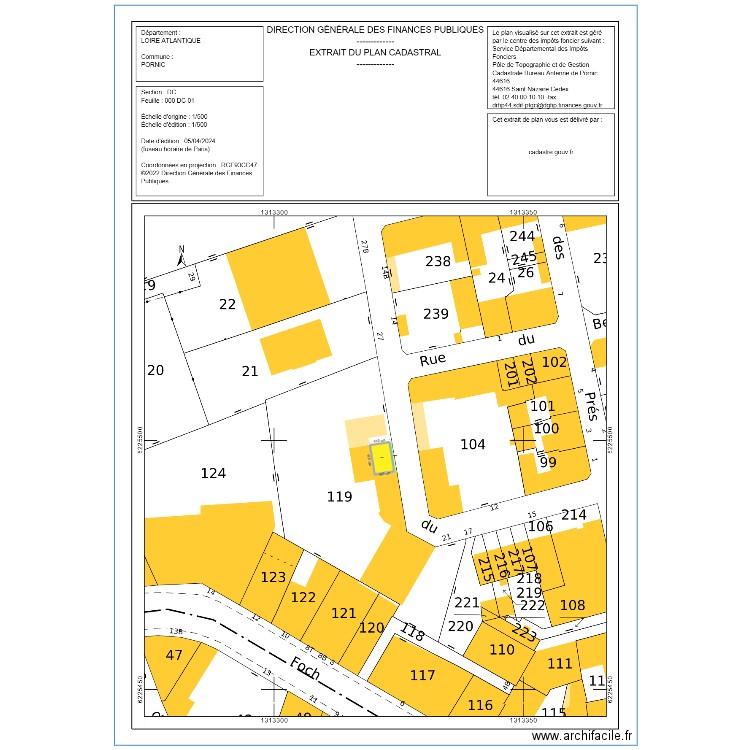 PLAN M GOBILLE. Plan de 0 pièce et 0 m2