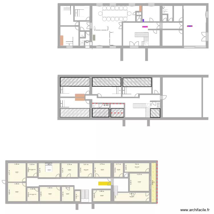 PLAN 1. Plan de 17 et 198 m² PLAN 1. Plan de 17 et 198 m²