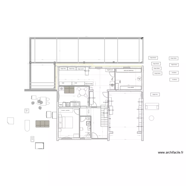 Obernai sous sol modifié V Arlette. Plan de Obernai sous sol modifié V Arlette. Plan de