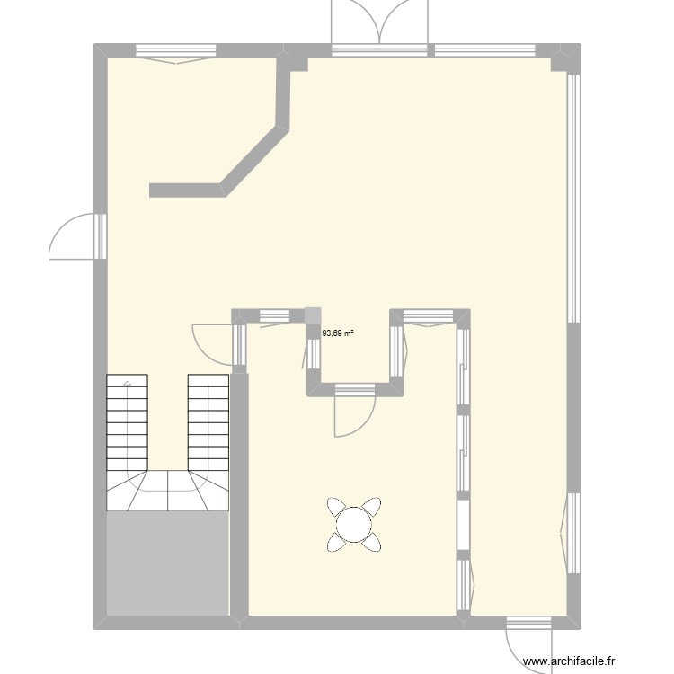showrom am&eacute;nager. Plan de 0 pièce et 0 m2