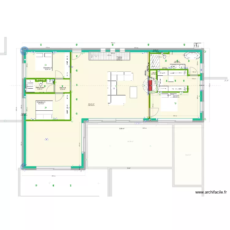 Plan cloisonnement po&ecirc;le discount. Plan de 