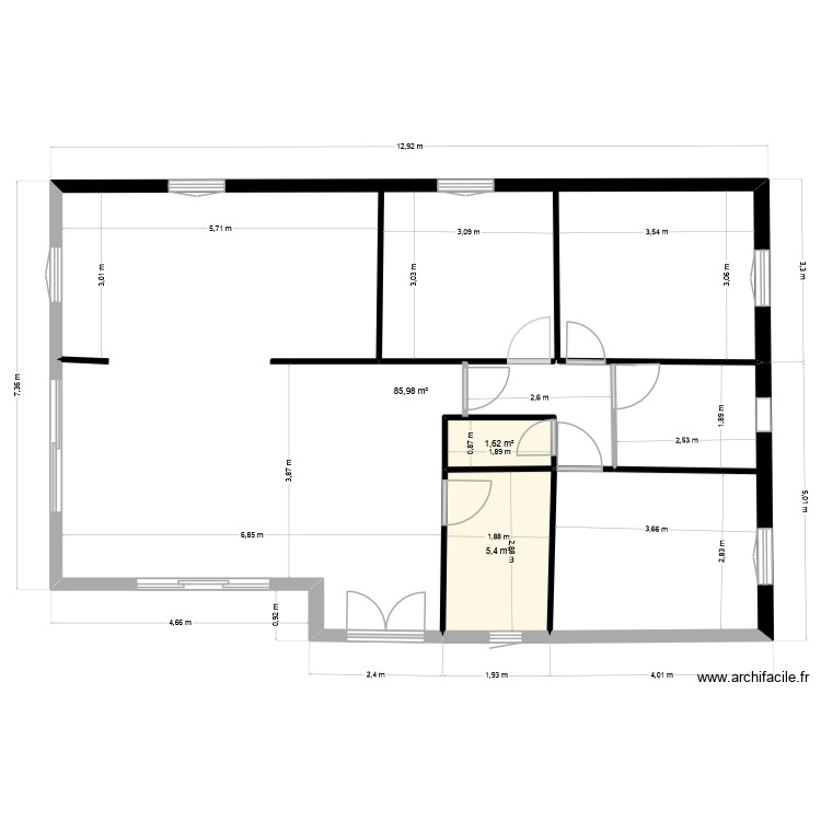 castel 1. Plan de 0 pièce et 0 m2