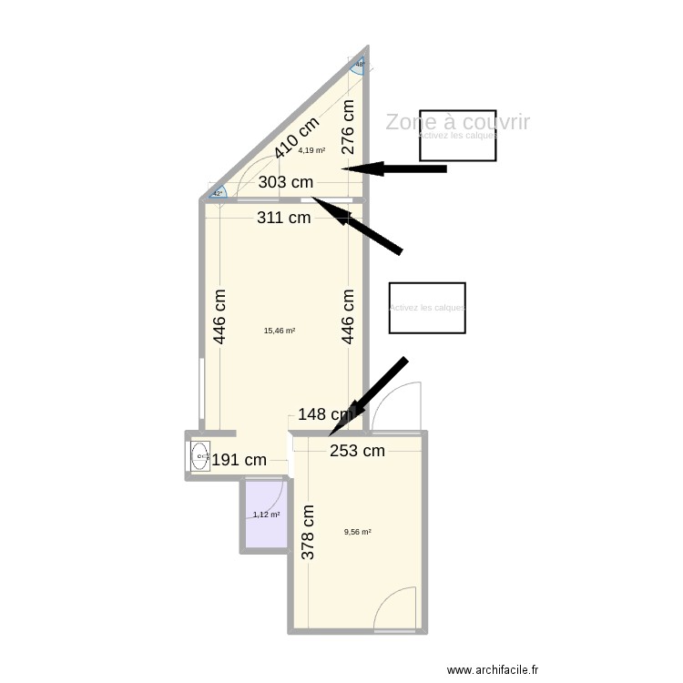 507 Av   local poubelle & vélo  réno. Plan de 0 pièce et 0 m2
