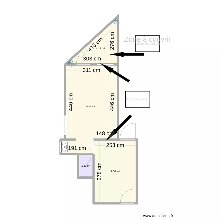 507 Av   local poubelle & v&eacute;lo  r&eacute;no. Plan de 