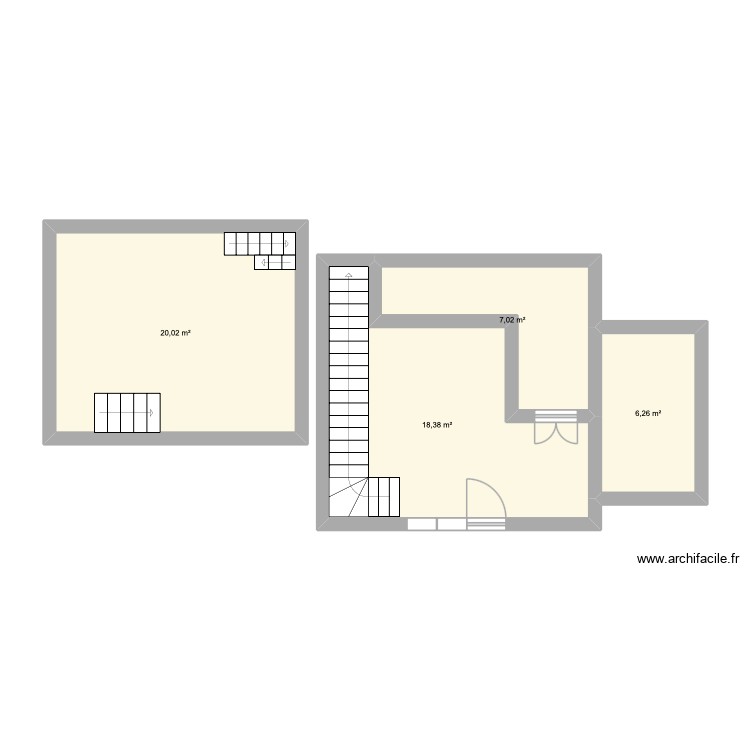 sae. Plan de 0 pièce et 0 m2