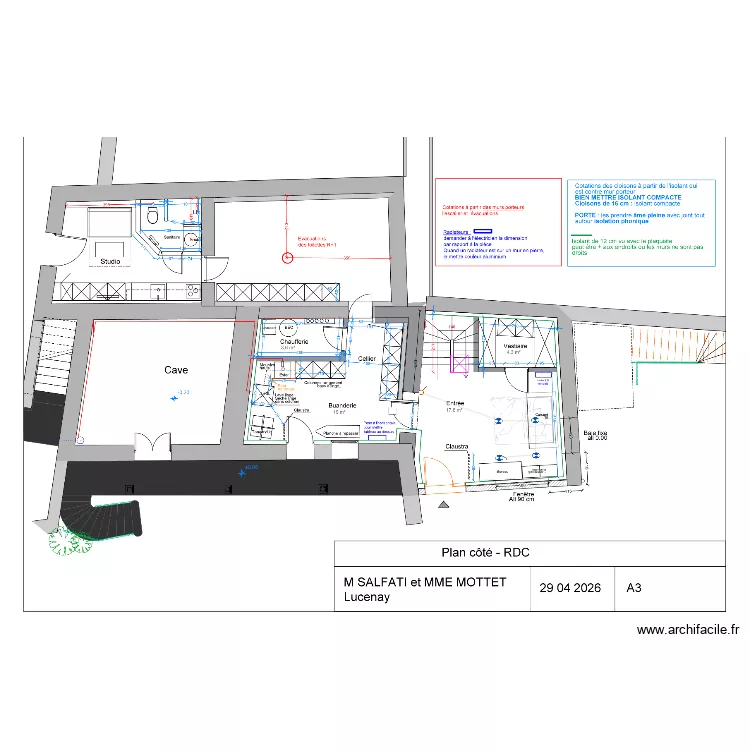 Lucenay. Plan de Lucenay. Plan de