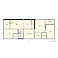 Plan studio + Maison Moanda