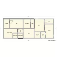 Plan studio + Maison Moanda