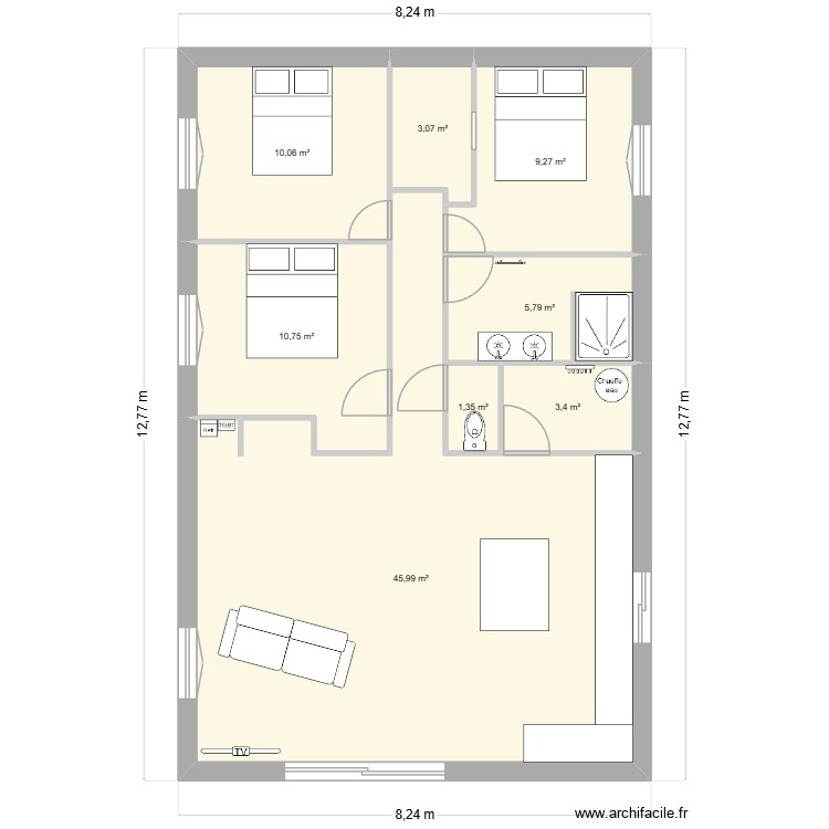 VILLA PANNIER VENZOLASCA. Plan de 0 pièce et 0 m2