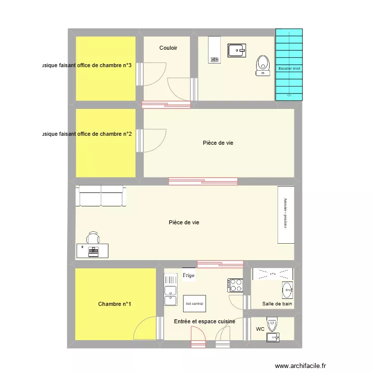 100 moli&egrave;re. Plan de 