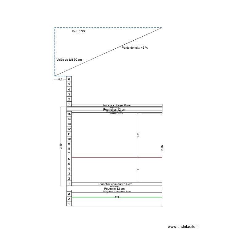 Plan aglo motif. Plan de 0 pièce et 0 m2