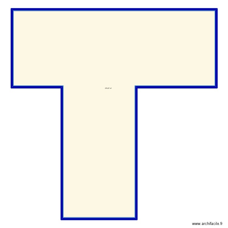 Melanie. Plan de 1 pièce et 276 m2