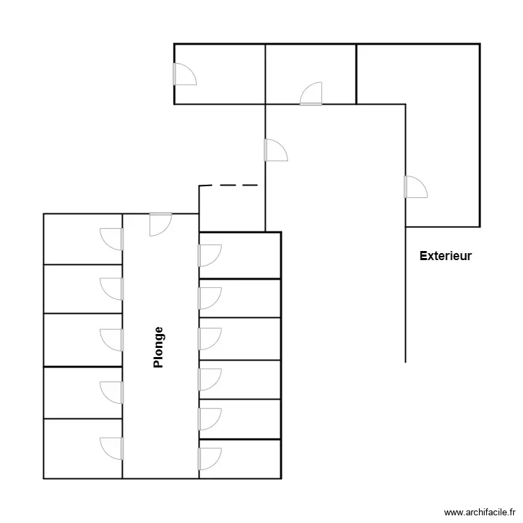 Foyer St Elisabeth2. Plan de 15 Pièces et 46 m²