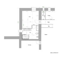 Détail Salle d'eau / Ch 1/ WC/