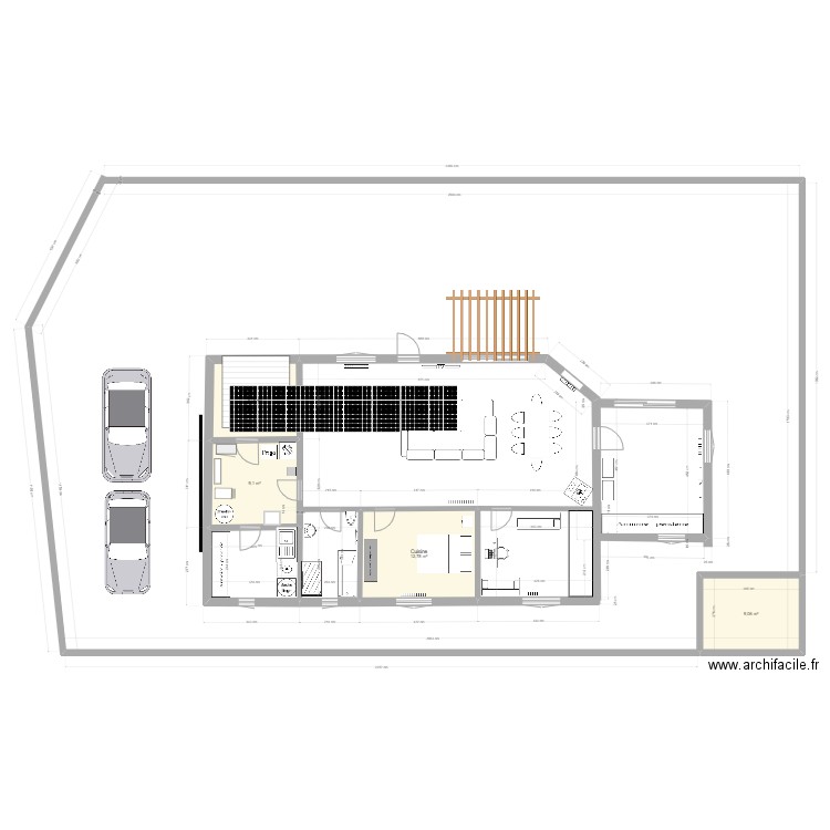 maison turretot. Plan de 0 pièce et 0 m2