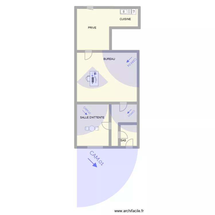 PLAN DE DECKER video. Plan de 5 Pièces et 130 m² PLAN DE DECKER video. Plan de 5 Pièces et 130 m²