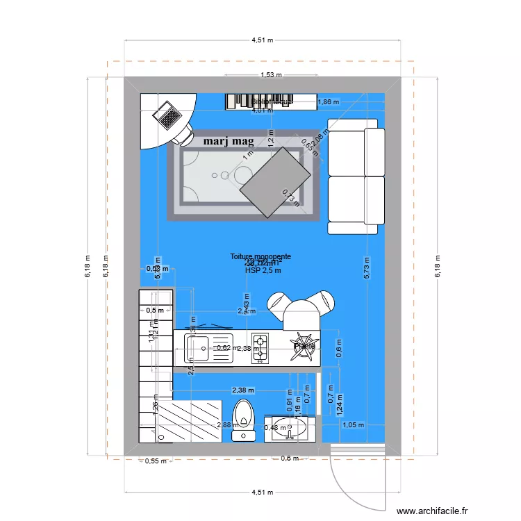 studio2. Plan de 
